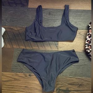 Shein gray bikini!!!!